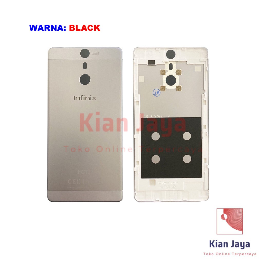 Back Cover Backdoor Infinix Hot S X521 Tutup Belakang Baterai Cassing Casing Backcase Original