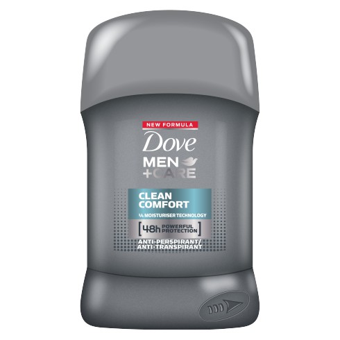 Dove Men + Care Clean Comfort Antiperspirant Deodorant Stick (50mL)