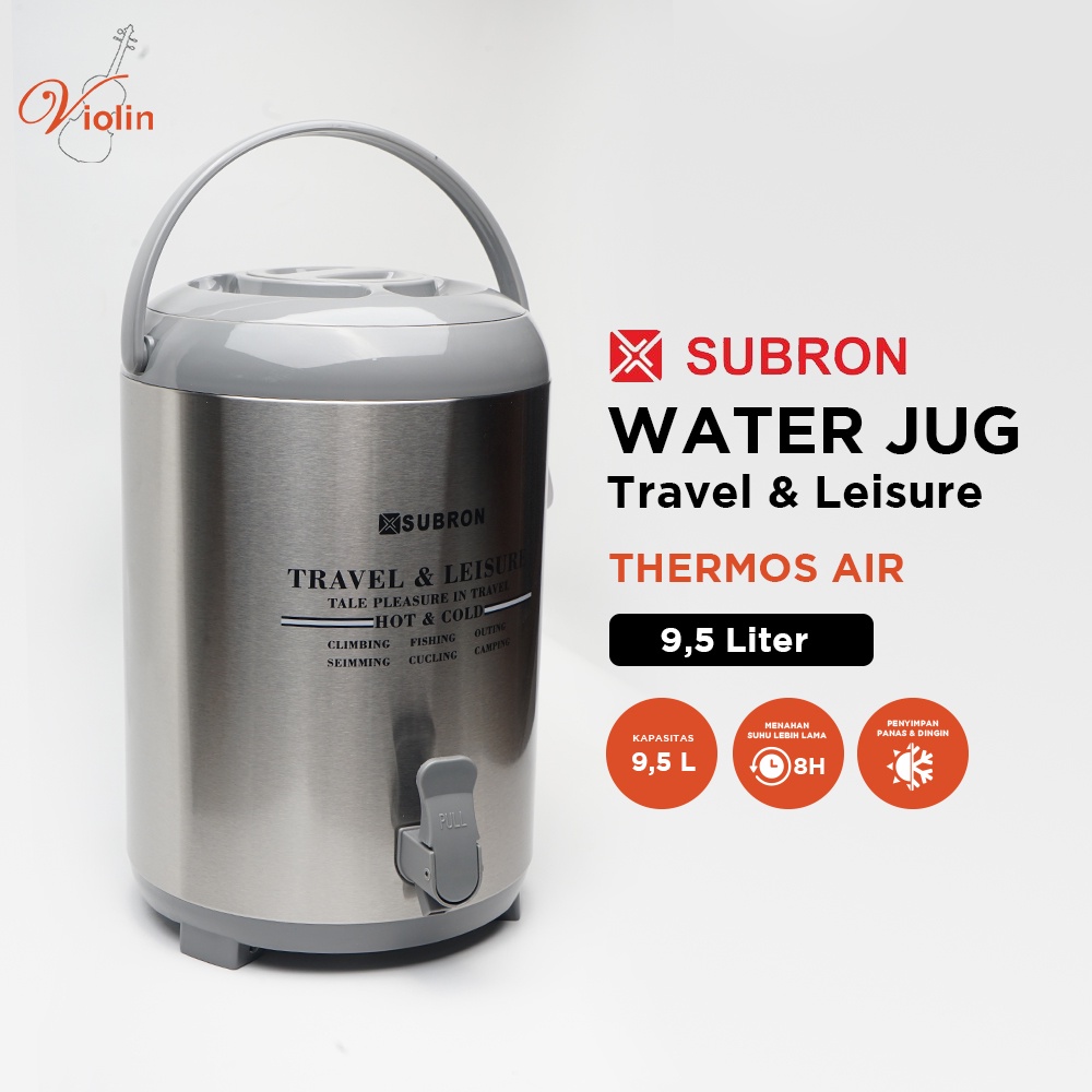 Jual Subron Water Jug Termos Dispenser Air Panas / Dingin Premium 9.5
