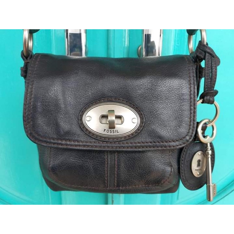 tas fossil maddox mini sling black