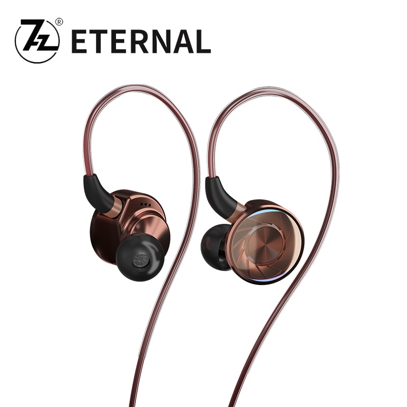 7hz ETERNAL Dinamis In-Ear Earphone Earbud Ulang Tahun ke-10 dengan Headphone Kabel MMCX