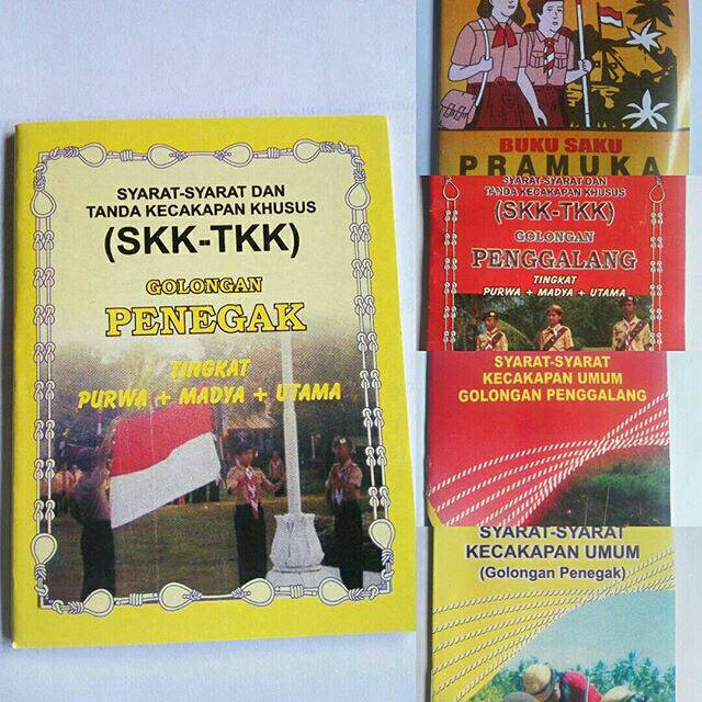 Buku SAKU, SKU, SKK (Penggalang - Penegak. SKU Penggalang / SKU Penegak. SKK Penggalang /SKK Penegak