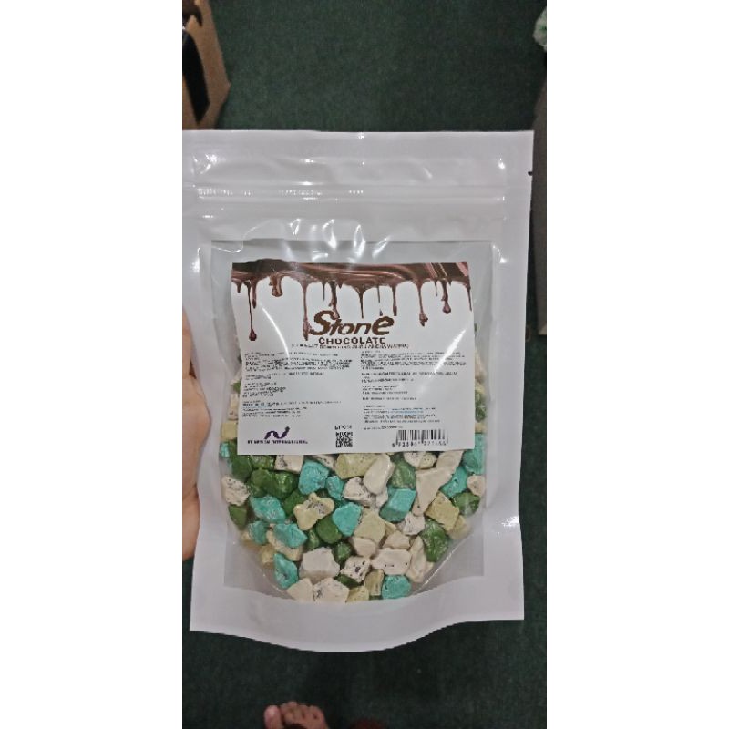 

permen batu coklat candy stone coklat