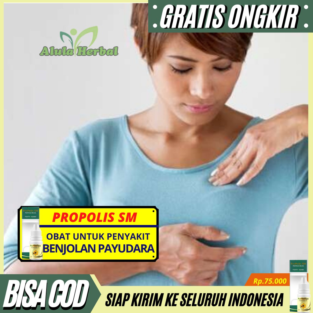 Obat Benjolan Payudara, Pengancur Tumor Payudara - Propolis SM Herbal