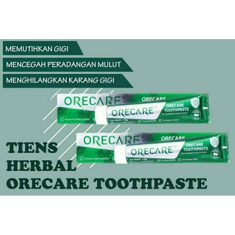 TIENS HERBAL ORECARE TOOTHPASTE TIENS ORIGINAL