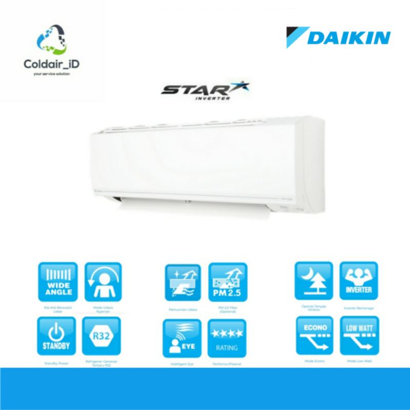AC/AC Daikin/Daikin Star Inverter 1 PK