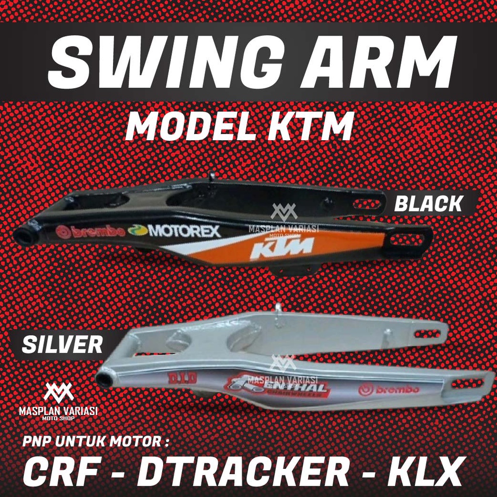 Swing Arm Swing Arem Model KTM Panjang 66 Cm Untuk Motor Crf Klx DTracker Vixion New Vixion Old