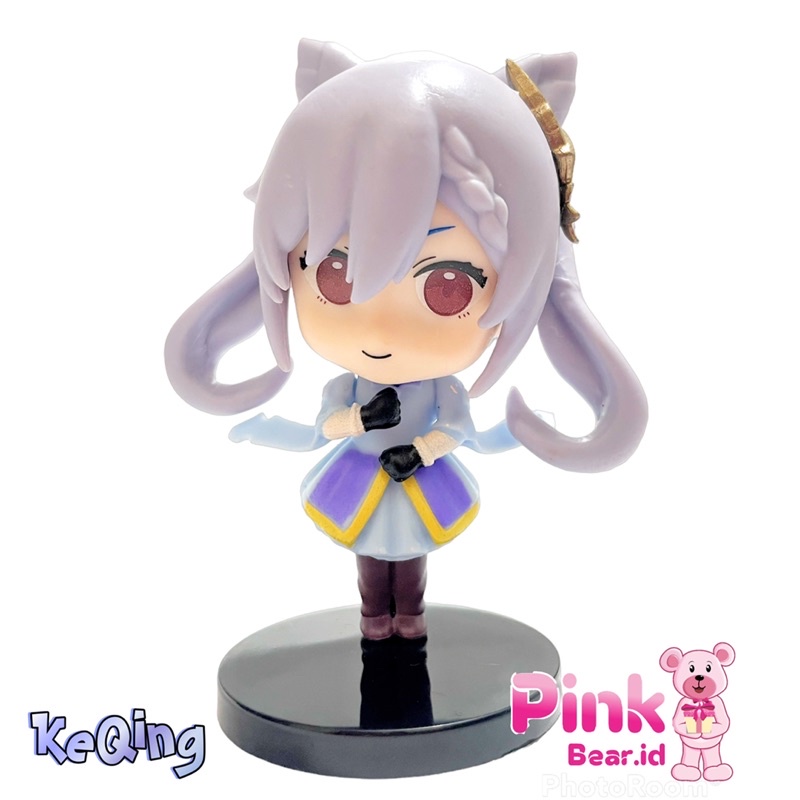 Figure Genshin Impact Keqing 11 Cm Pvc Matrial Genshin Impact Animasi Figure