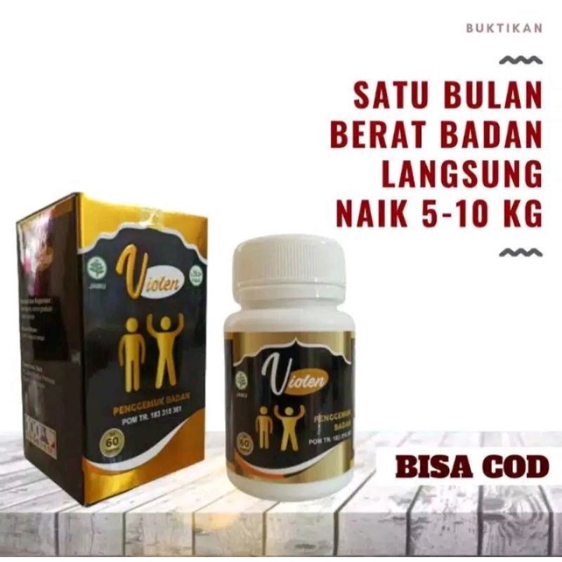 Violen Obat Penggemuk Badan Asli 100% Original Suplemen BPOM Herbal