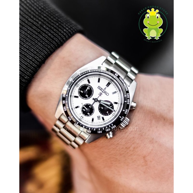 SEIKO PROSPEX SSC813P1 SPEEDTIMER SOLAR CHRONOGRAPH WHITE DIAL