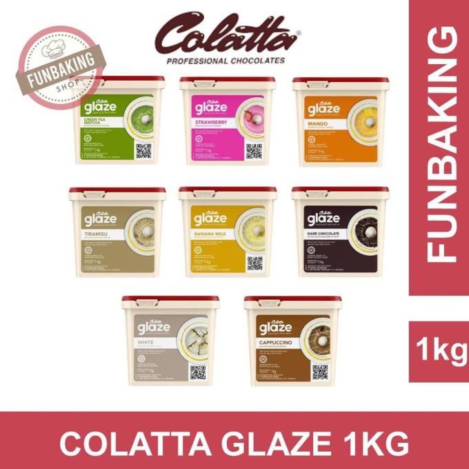 

FunBaking - COLATTA GLAZE 1KG COLATTA DONUT 1KG - STRAWBERRY