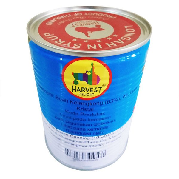 

HARVEST DELIGHT LONGANS IN SYRUP BUAH KELENGKENG DALAM SIRUP KALENG 565g