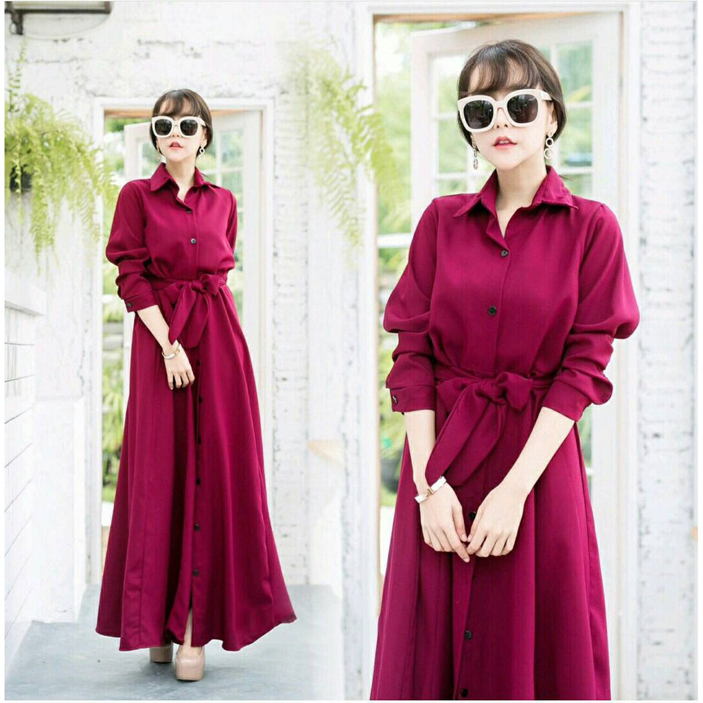 Gamis Helo Bahan Twiscone