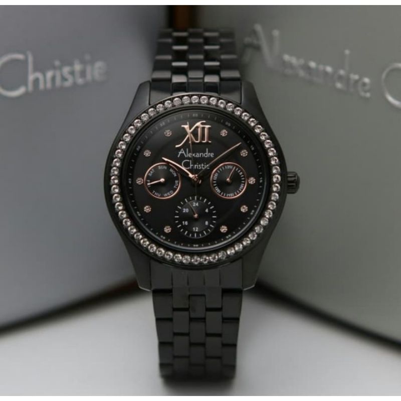 Jam Tangan Wanita Alexandre Christie 2496BF Original