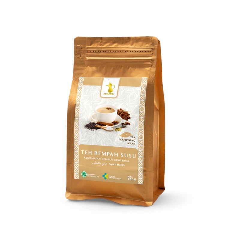 

Teh Arab Susu Syahi Halib Teh Rempah Susu ALMAHRI 500g