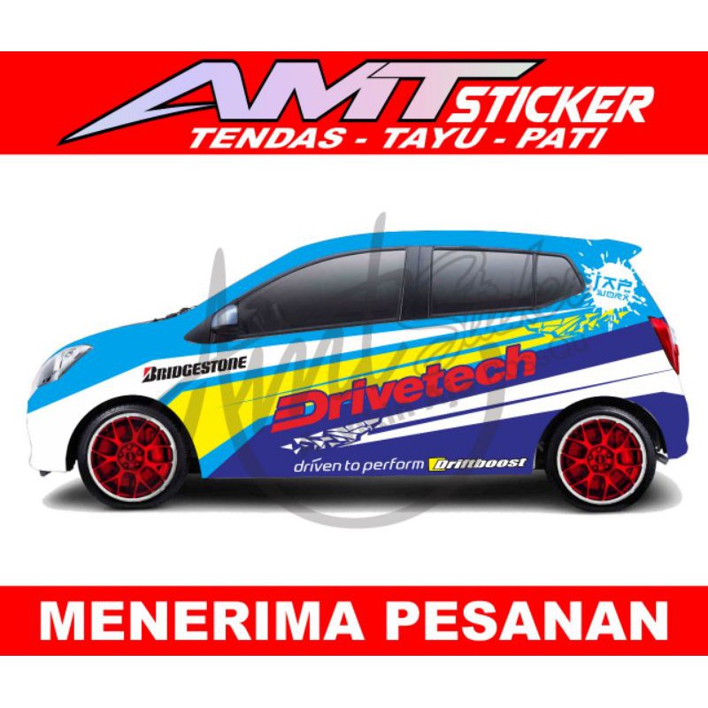 [Terlaris] Sticker Decal Mobil Agia Full Body Stiker Mobil Stiker Decal Agia