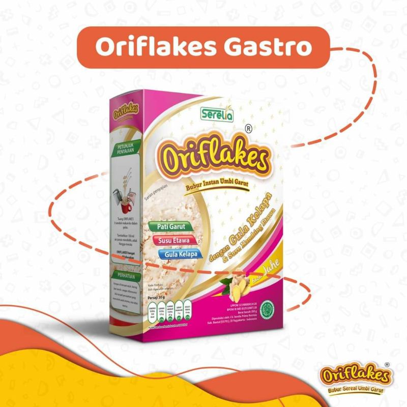 

ORIFLAKES AMPUH ATASI ASAM LAMBUNG-MAAG- GERD