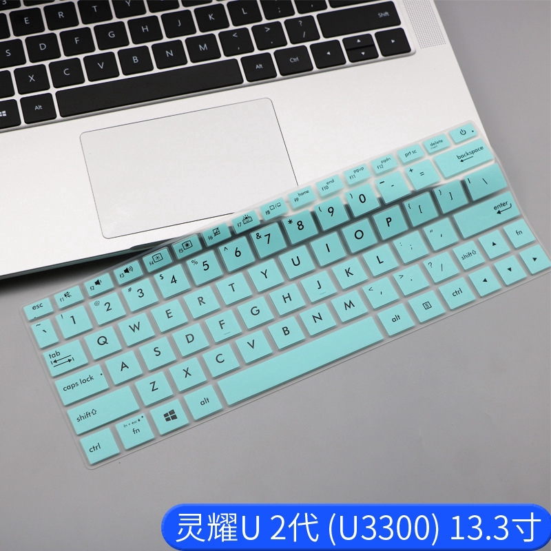 Cover Pelindung Keyboard Bahan Silikon Lembut Ultra Tipis Untuk Asus Deluxe13 Zenbook 13 Ux333 13 Inch