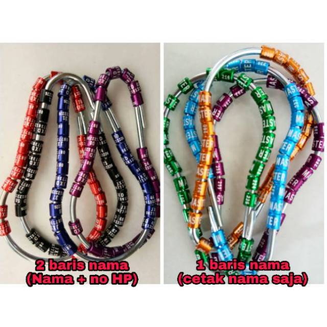 Ring BLACKTHROAT, SANGER Pesan CETAK NAMA