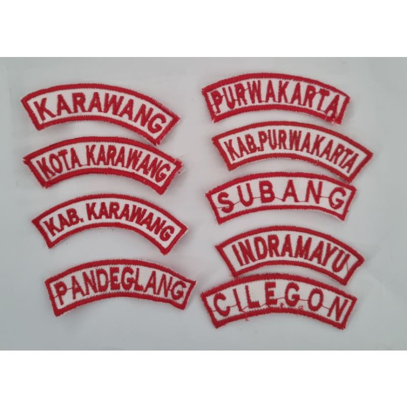 Atribut Pramuka | Bet Pramuka bordir | Emblem | Badge