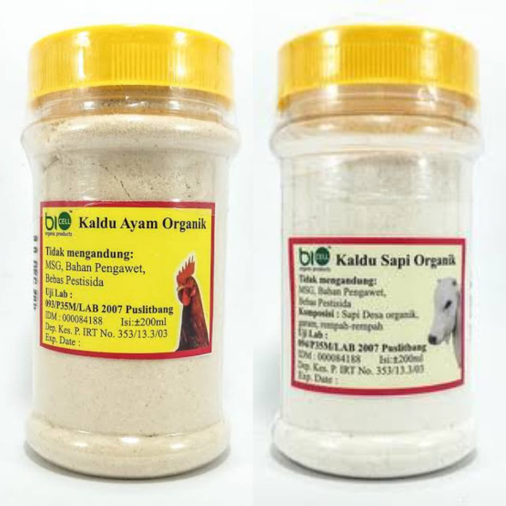 Kaldu Biocell Organik Non Msg Shopee Indonesia