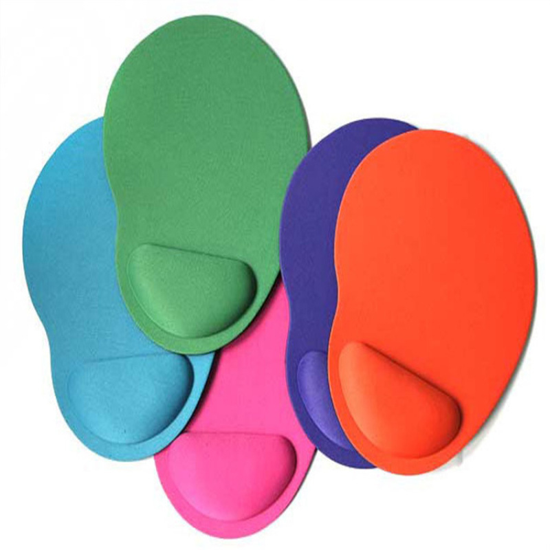 Mouse Pad Dengan Bantalan Pergelangan Tangan Aneka Warna Untuk Komputer