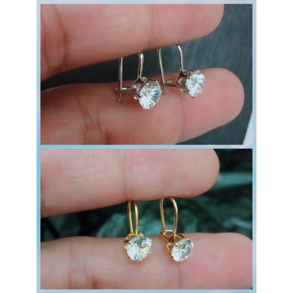 anting xuping wanita berlapis emas dessy model.