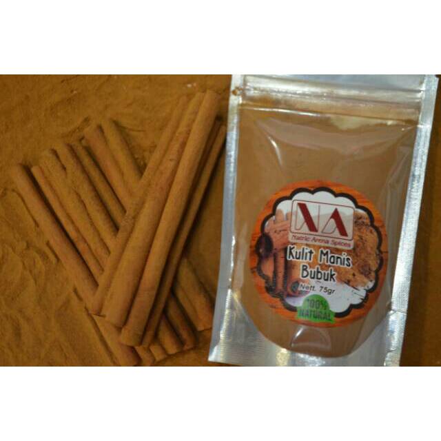 

Natric - Kulit manis - Kayu manis - Cinnamon Bubuk(REPACK) 75gr