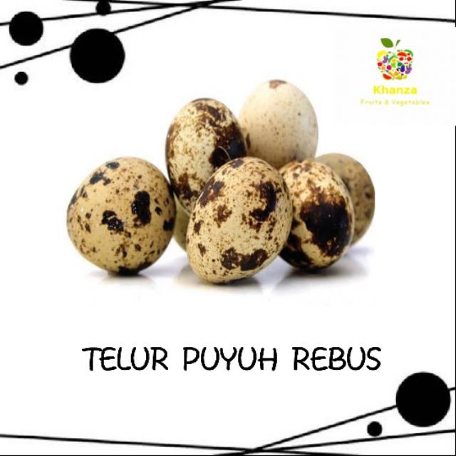 

TELUR PUYUH REBUS (10 pcs)