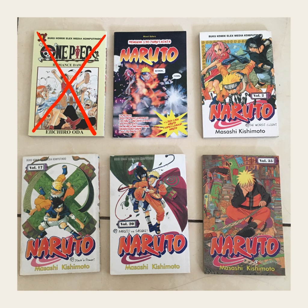 [ Preloved Book ] Komik Naruto