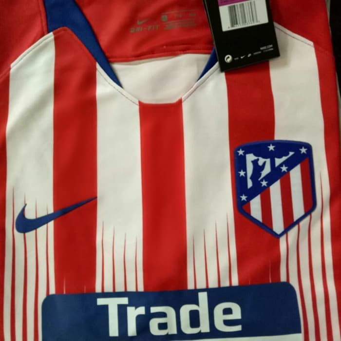 JERSEY BIG SIZE JUMBO 2XL XXL ATLETICO MADRID HOME 2018/2019 GRADE ORI