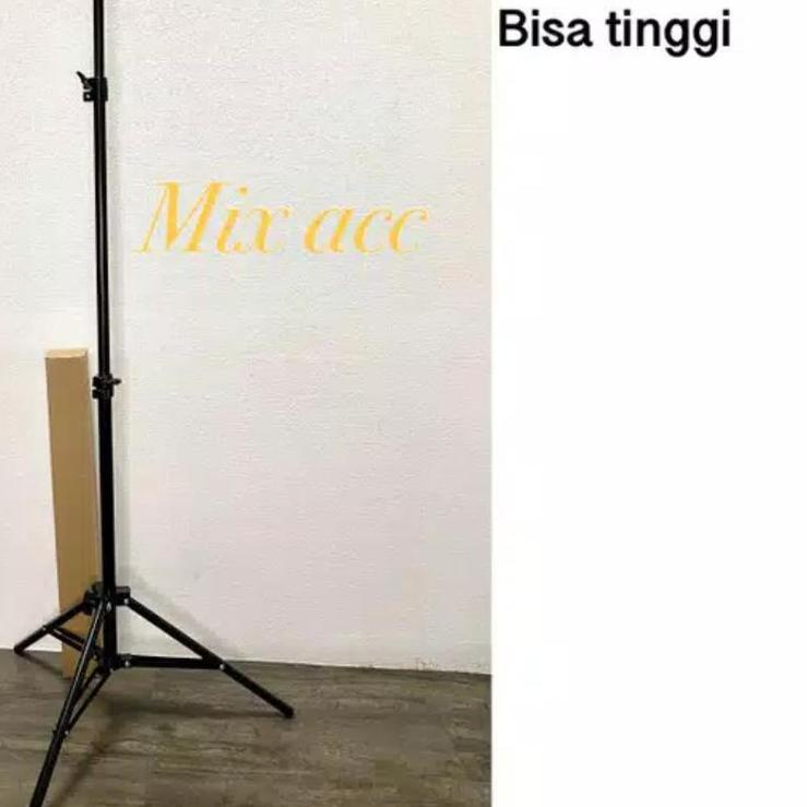 MIXIO Ring Light RGB Rainbow MIXIO 26CM + TRIPOD MINI BESI TRIPOD STAND 1.1M 1.6M 2.M