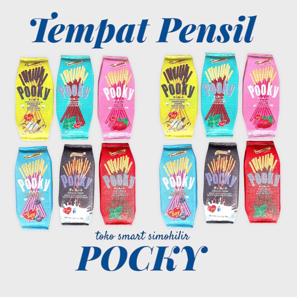 

TEPAK PENSIL POCKY / TEMPAT PENSIL POCKY