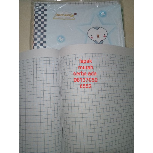 

buku tulis petak kecil isi30L