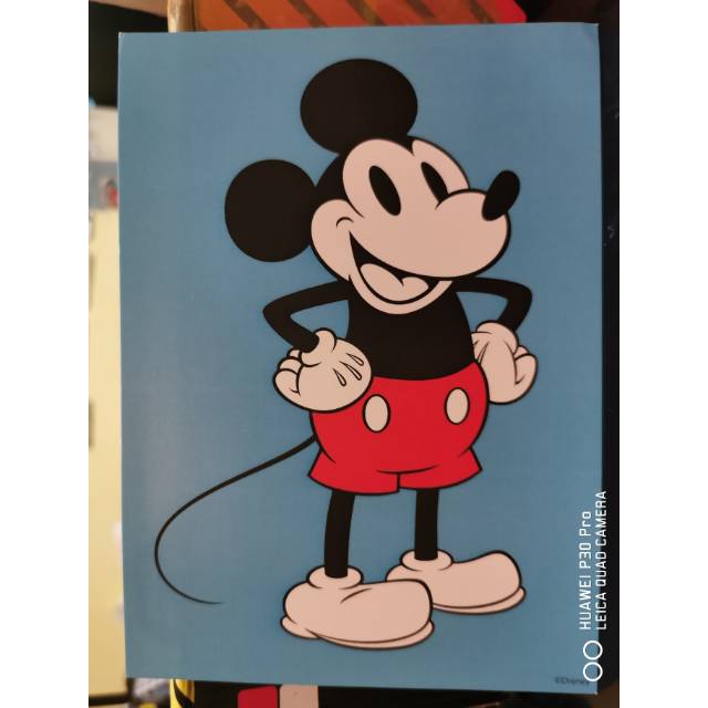 

Kartu pos mickey mouse/mickey mouse postcard