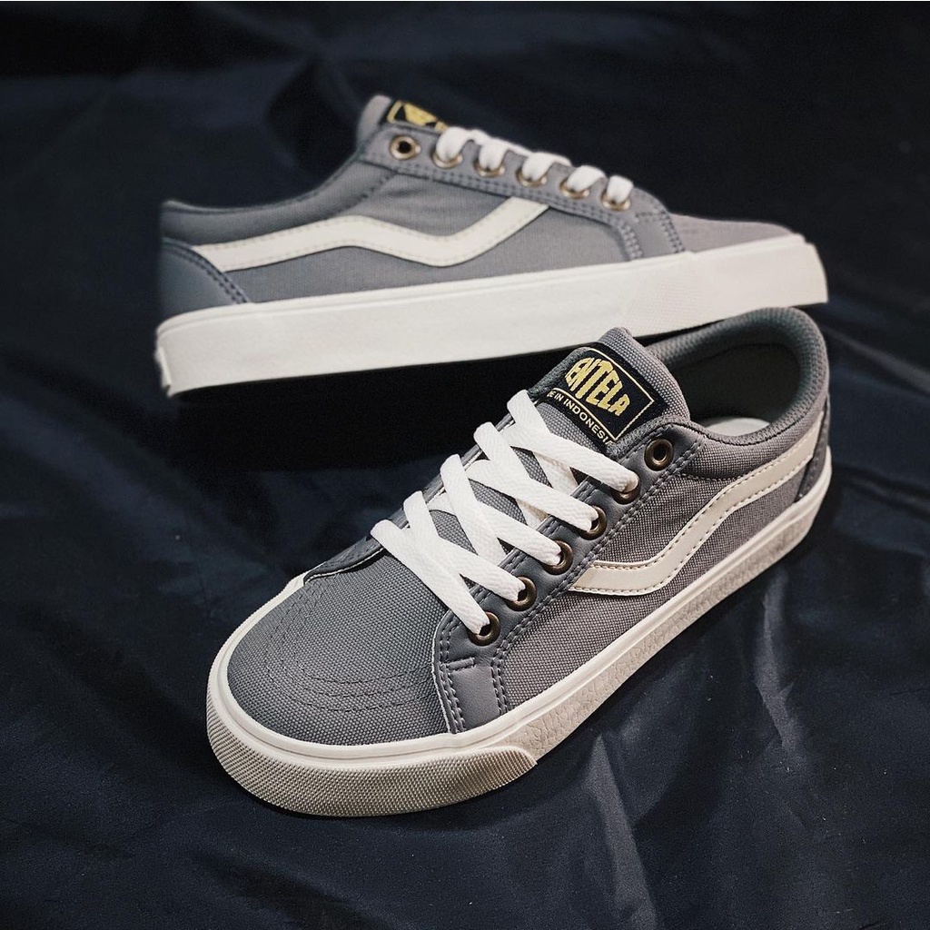 VENTELA Republic Black Natural White Grey Navy Original Sepatu Sneakers Casual Pria Wanita