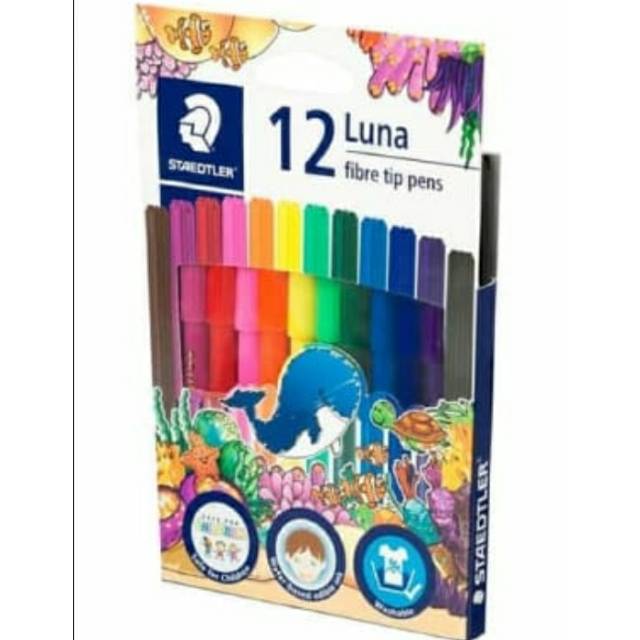 

STAEDTLER FIBRE TIP PEN 12PCS