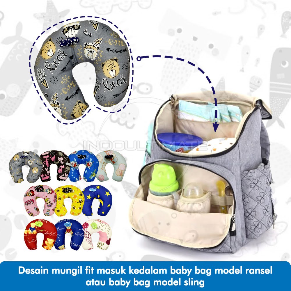 Bantal Leher Botol Bayi Bantal Dot Bantal Penyangga Botol Susu Bantal Penyangga Dot Bayi BY-96-11