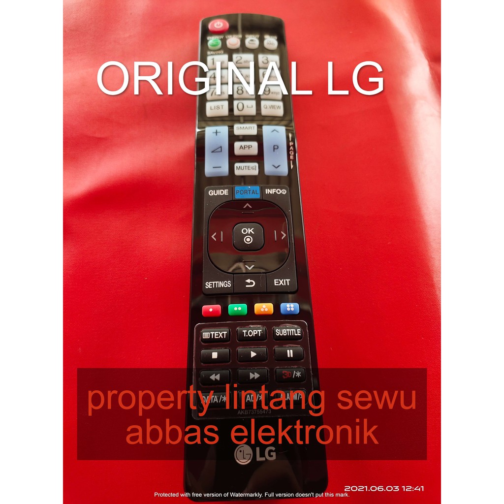 REMOT LCD LED TV LG SMART TV ORIGINAL