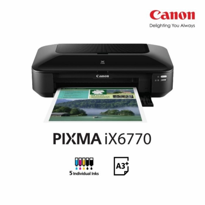 Wtb005 Printer Canon Pixma Ix6770 A3 + Infus Tabung Terlaris