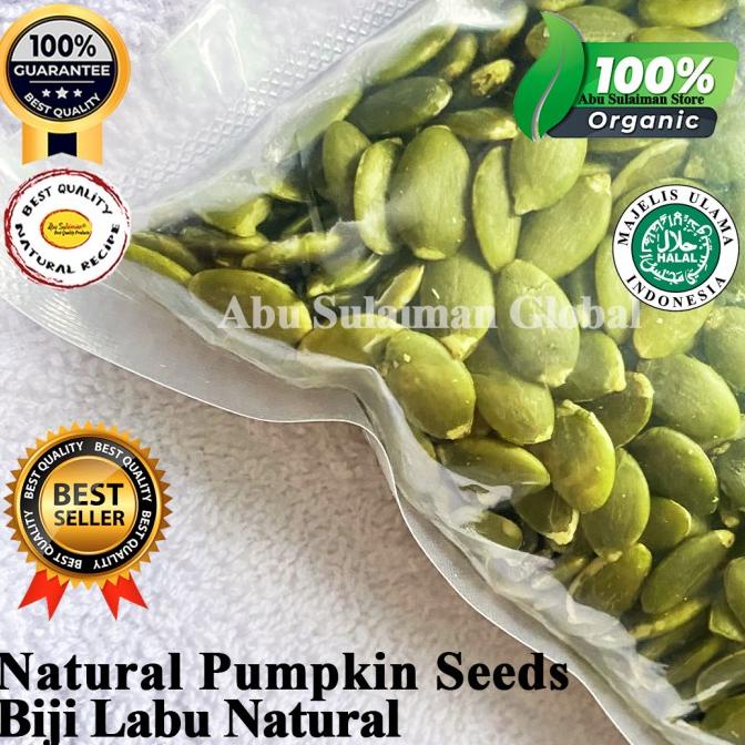 

Biji Labu Mentah Premium Pilihan / Raw Pumpkin Seed - 1 kg