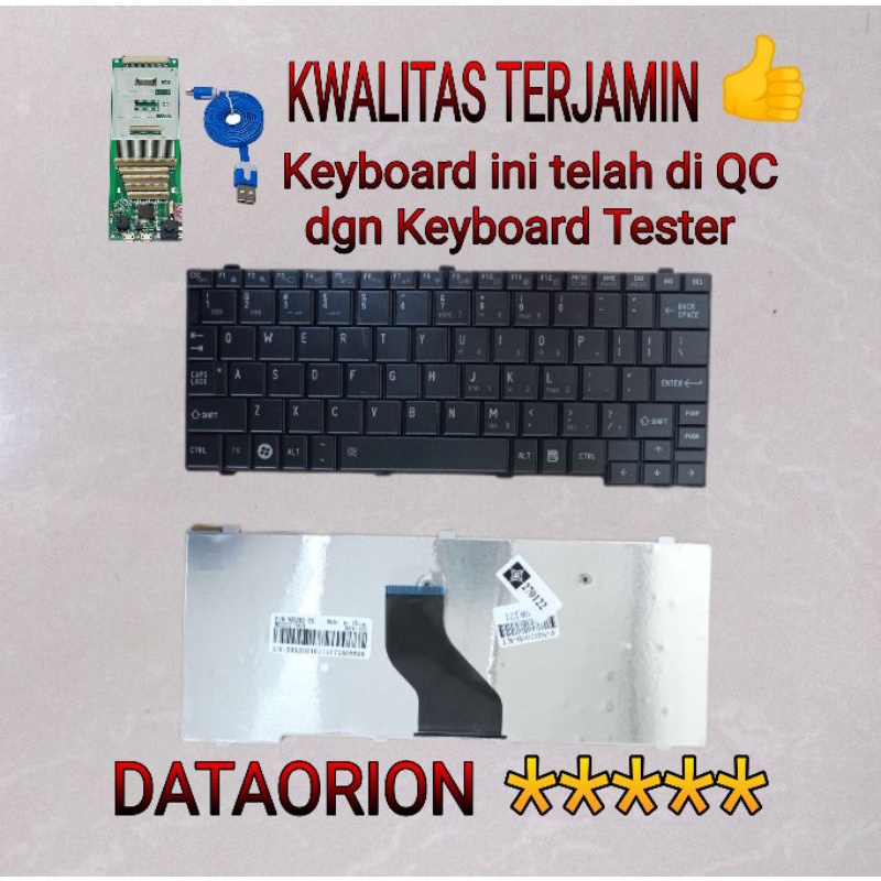 Keyboard laptop toshiba NB200 NB201 NB205 NB250 NB500 NB505 NB510 NB520 Portege T110 T115