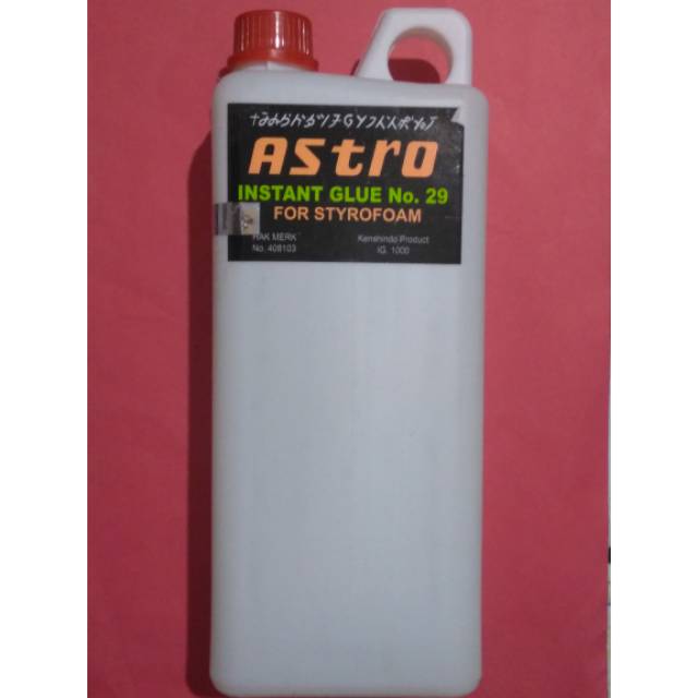

Lem Gabus aka Lem Styrofoam 1lt Astro
