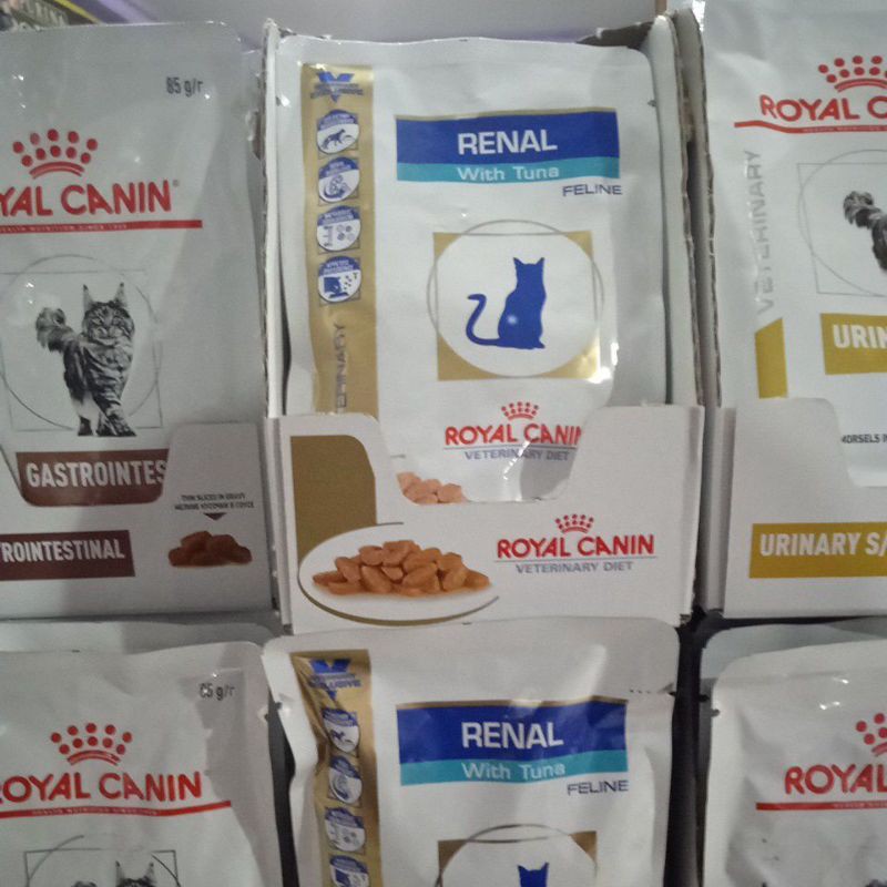 royal canin renal pouch 85 g - royal canin vet renal sachet 85g