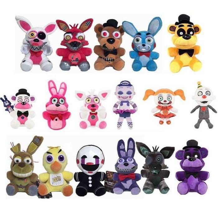Boneka Five Night At Freddy Boneka FNAF Boneka Foxy The Pirate Boneka Nightmare Freddy Boneka Bonnie
