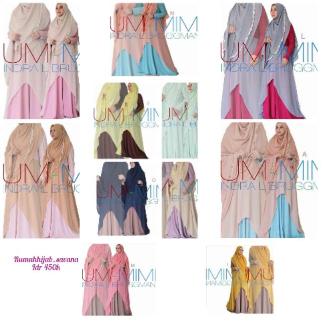 ORI💗💗💗 10 warna AYANA set original ummimi indra l brugman
