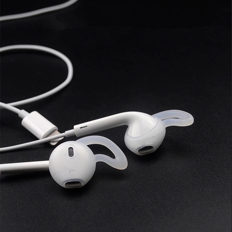 [Harga Grosir]1 Pasang Cover Earbuds Earphone In-Ear Universal Bahan Silikon Anti Slip Tahan Lama/Hot Sale