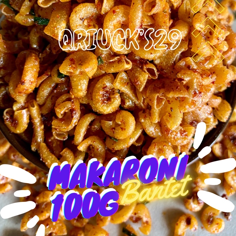 

Makaroni Bantet 100gr - Daun Jeruk
