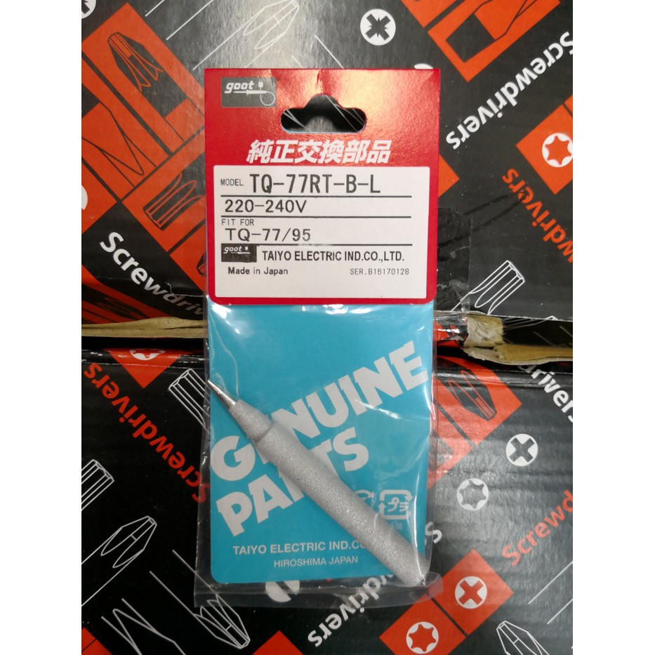 Mata Solder Goot TQ77 / 95 Solder Tip Goot Original Japan