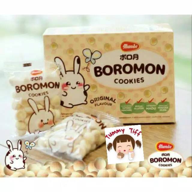 Monde Boromon Cookies  120gr / Monde wafer / biskuit bayi / snack anak